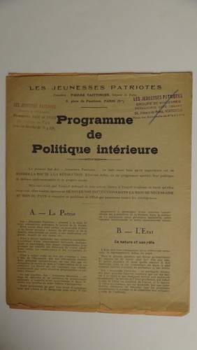 Jeunesses patriotes pierre - patriotes,