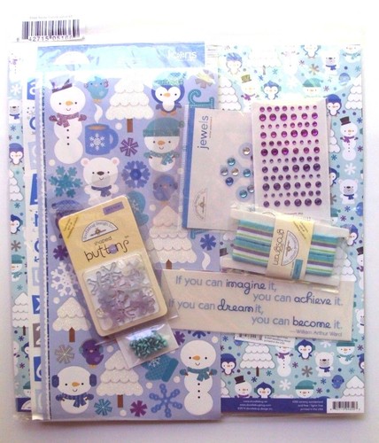 Doodlebug frosty friends kit - frosty,