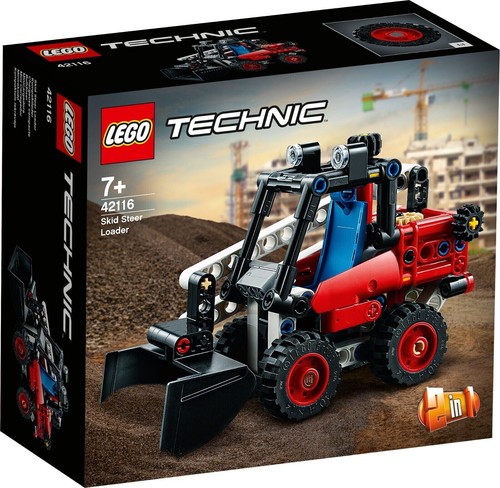 Lego technic skid steer - in,