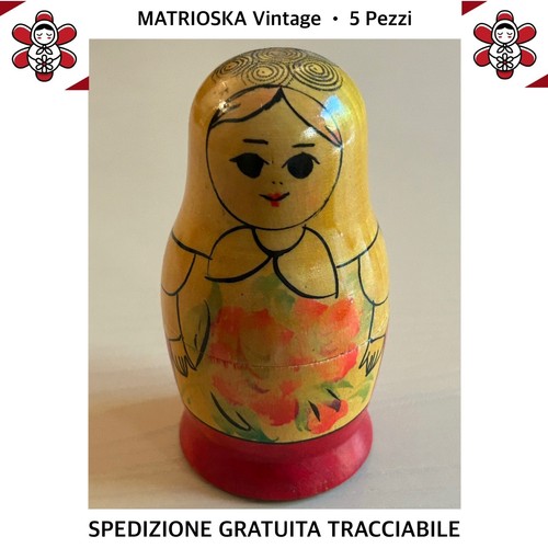 Matrioska classica vintage - matrioska,
