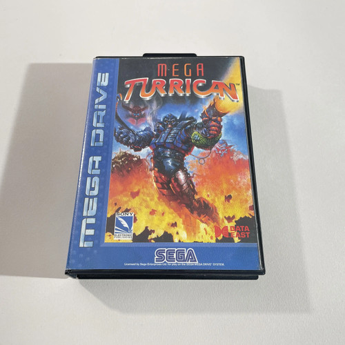 Sega megadrive mega turrican - mega,
