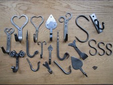 Confezione 5 ganci rustici in
