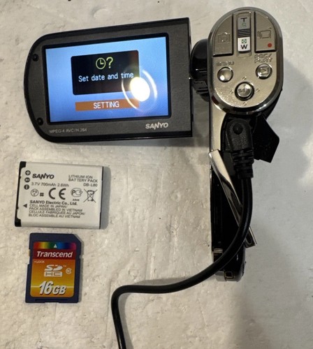Videocamera sanyo xacti - videocamera,