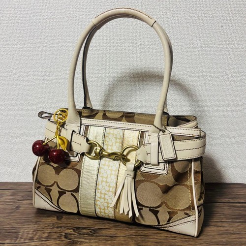 Borsa mano coach firmata - a,