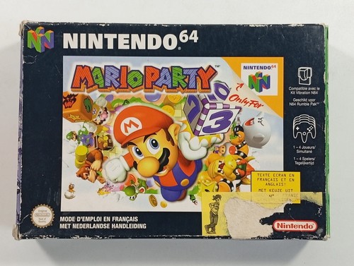 Mario party nintendo - mario, (n64)