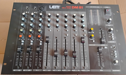 Mixer analogico lem dm81 - analogico,
