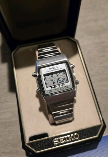 Raro orologio lcd uomo seiko - orologio,