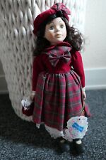 Bambola in porcellana biscotto fine Promenade Collection ""Charlotte"" da collezione