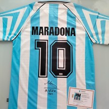 Maglia argentina firmata diego - maglia,