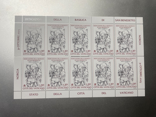 2025 vaticano foglietto - 2025, 10