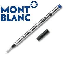 Orig. Montblanc mina per penna a inchiostro rollerball refill M (media) blu * NUOVO