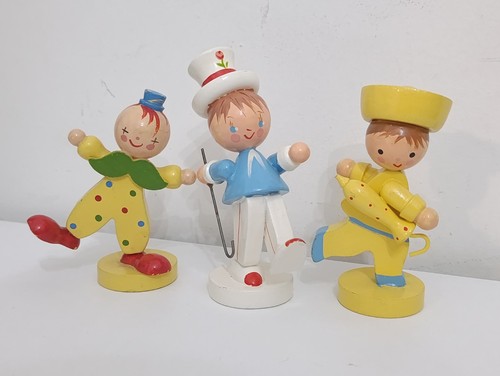 Pupazzi figure legno anni - in,
