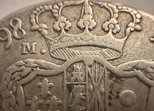 Piastra 120 grana 1798 - piastra, rr