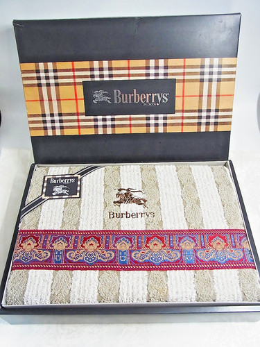 Telo mare bagno burberry 120 - telo,