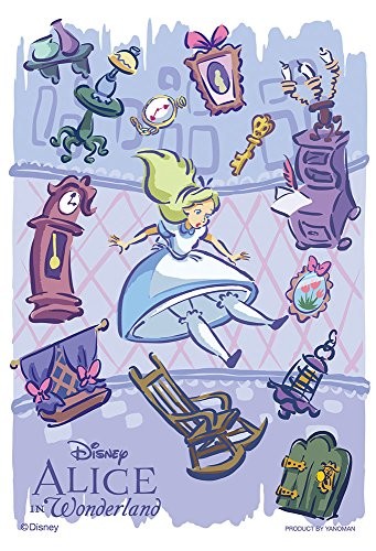Puzzle alice nel paese delle - paese,