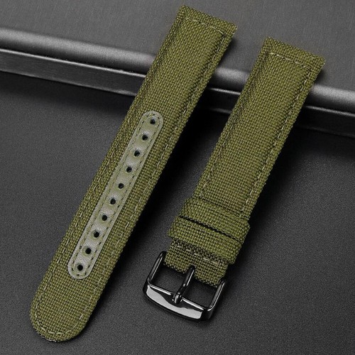 Cinturino orologio nylon pelle