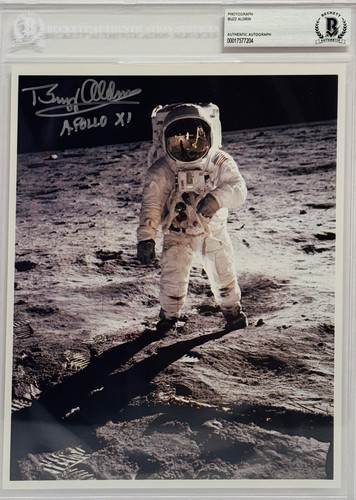 Buzz aldrin autografo firmato - aldrin,