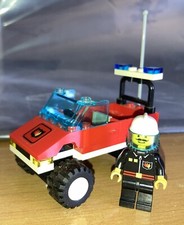 LEGO 6525 Blaze Commander Lego City Town Completo 1995 Fire Pompieri Fuoco Man