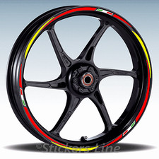 Adesivi ruote moto strisce
