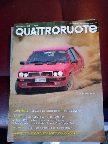Rivista mensile quattroruote - rivista,