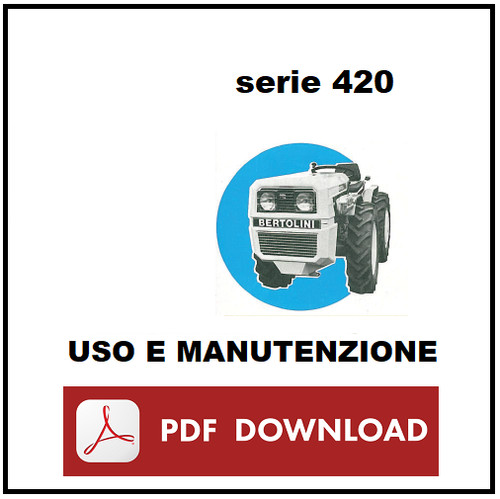 Bertolini serie 420 manuale - serie,