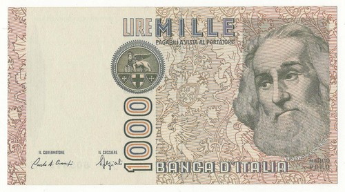 1000 lire marco polo - lire,