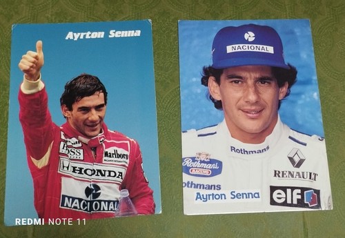 Ayrton senna cartoline - ayrton,