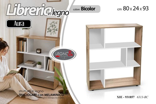 Mobile libreria bassa scaffale - bassa,