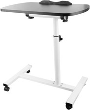 Tavolo sopra letto regolabile sopra vassoio letto ospedale arrotolabile per uso domestico o medico