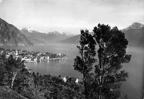 Cartolina lago como - cartolina,
