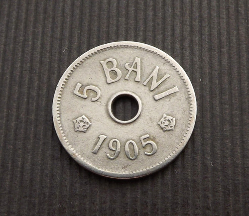 Romania 1905 bani - romania,