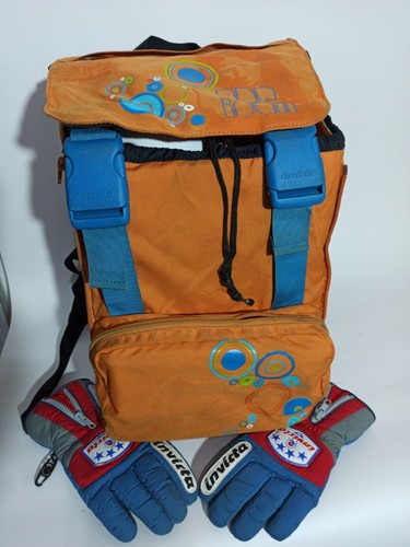 Invicta backpack orange used - backpack,