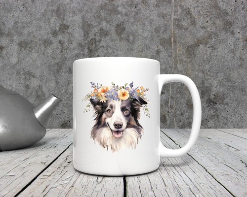 Tazza caffè border - caffè, collie