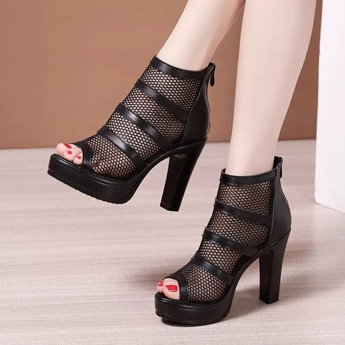 Stivali estivi platform donna - stivali,