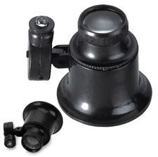 Lente Ingrandimento 20x Monocolo Professionale per Orologiaio da Orefice Orologi