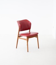 Sedia in legno , anni 50 , vintage design danese