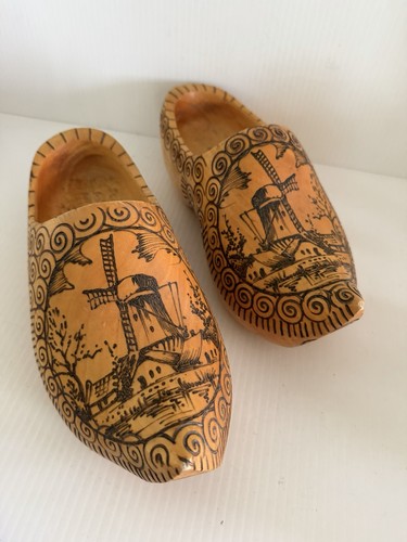 Zoccoli legno arte popolare - zoccoli,