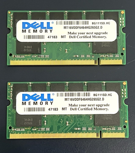 Dell certified - dell, (2x512
