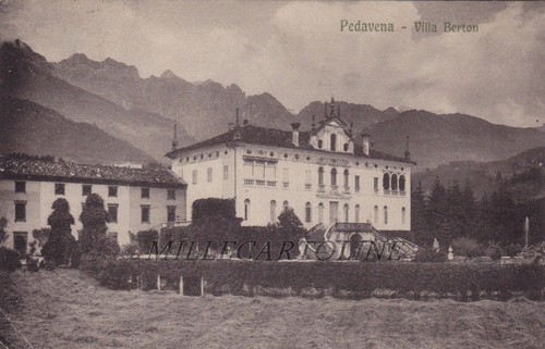 Pedavena villa berton - villa,