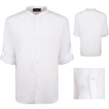 Camicia bianca uomo slim