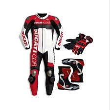 Tuta da corsa in pelle Ducati