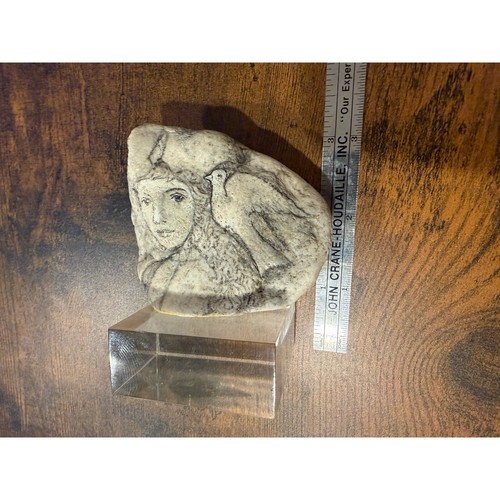 Scultura ritratto donna - , e