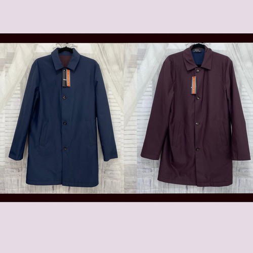 Trench cappotto reversibile