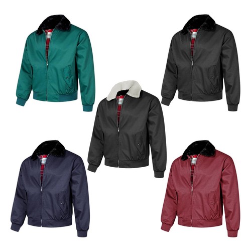 Bomber giacca collo pelliccia - giacca,