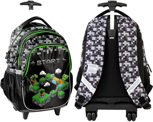 Minecraft trolley zaino con - trolley,
