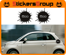 COPPIA ADESIVI MACCHIA FIAT