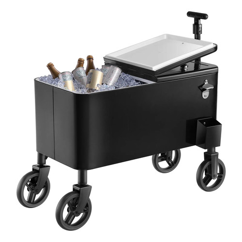 Carrello portaghiaccio 75l - 75l, con