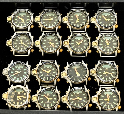 Lotto 16x orologi citizen - orologi, 46mm