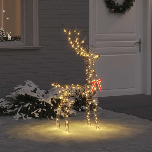 Renna con 140 led bianco - renna,