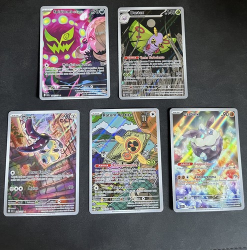 Lotto carte pokemon ascesa - lotto,